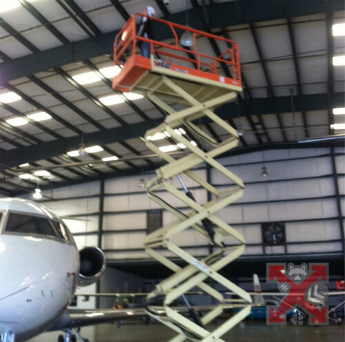 Inspection in a Hanger